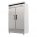 Migali C-2FB-35-HC 40" Double Solid Door Bottom Mount Reach-In Freezer - 35 Cu. Ft.