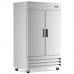 Coldline C-2RE 54" Two Solid Door Commercial Reach-In Refrigerator - Stainless Steel