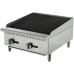 Migali C-CR24 24 Gas Countertop Manual Control Char-Rock Broiler - 70,000 BTU