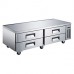 Wowcooler WB72 72" Four Drawer Refrigerated Chef Base Equipment Stand