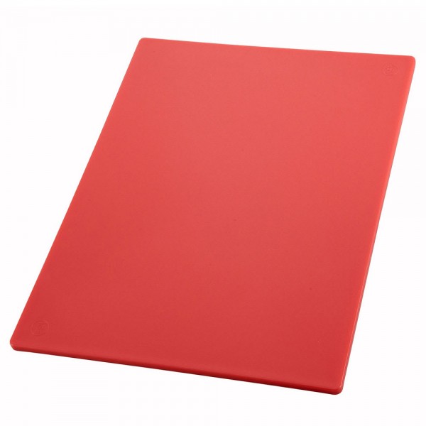 Winco CBRD-1520 Red Plastic Cutting Board, 15 x 20 x 1/2 Winco CBRD-1520 Red Plastic Cutting Board, 15 x 20 x 1/2