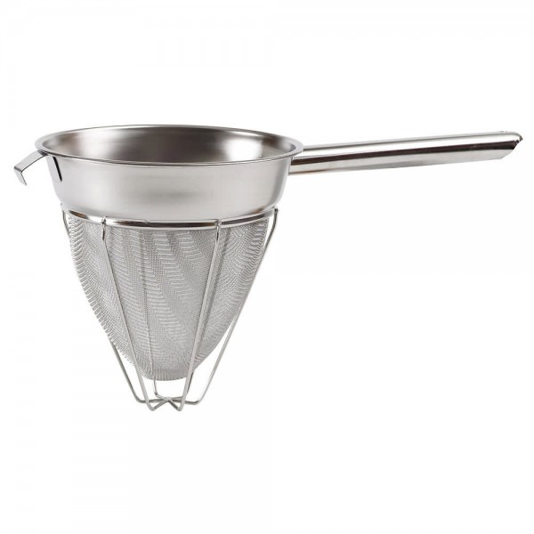 Winco CCB-10R 10 Reinforced Bouillon Strainer Winco CCB-10R 10 Reinforced Bouillon Strainer