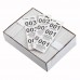 Winco CCK-5WT White 3 Part Paper Coat Room Check - 500/Box Winco CCK-5WT White 3 Part Paper Coat Room Check - 500/Box