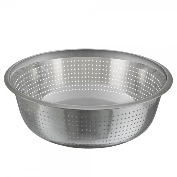 Winco CCOD-15S Stainless Steel Chinese Colander with 2.5 MM Holes Winco CCOD-15S Stainless Steel Chinese Colander with 2.5 MM Holes