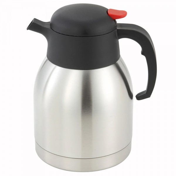 Winco CF-1.5 1-1/2 Liter Stainless Steel Coffee Carafe Winco CF-1.5 1-1/2 Liter Stainless Steel Coffee Carafe