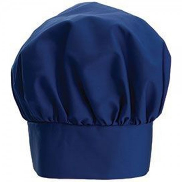 Winco CH-13BL 13 Blue Chef Hat with Adjustable Velcro Closure Winco CH-13BL 13 Blue Chef Hat with Adjustable Velcro Closure