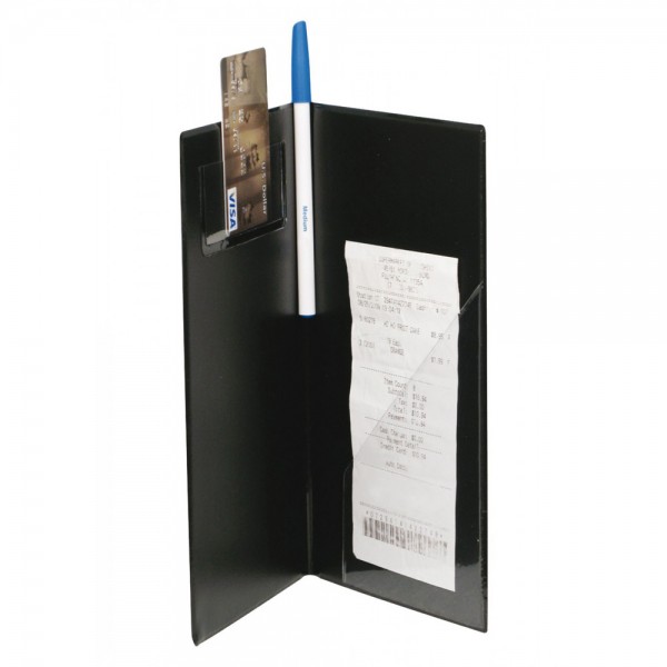 Winco CHK-1K 10 x 5-1/2 Black Guest Check Presenter Winco CHK-1K 10 x 5-1/2 Black Guest Check Presenter