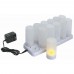 Winco CLR-12S Rechargeable Tealight with Plastic Cup Set Winco CLR-12S Rechargeable Tealight with Plastic Cup Set