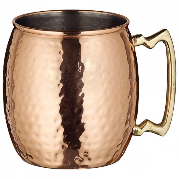 Winco CMM-20H 20 oz. Moscow Mule Mug with Hammered Copper Finish Winco CMM-20H 20 oz. Moscow Mule Mug with Hammered Copper Finish
