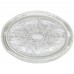Winco CMT-1014 Oval Chrome-Plated Serving Tray, 14-3/4 x 10-1/2