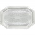 Winco CMT-1217 Octagonal Chrome-Plated Serving Tray, 17 x 12-1/2