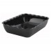 Winco CRK-13K 10 lb. Black Tulip Deli Crock Winco CRK-13K 10 lb. Black Tulip Deli Crock