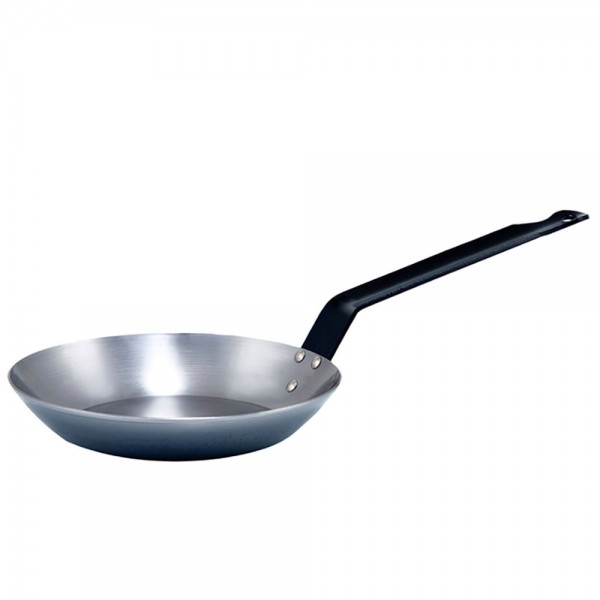 Winco CSFP-8 8-5/8 Polished Carbon Steel French Style Fry Pan Winco CSFP-8 8-5/8 Polished Carbon Steel French Style Fry Pan