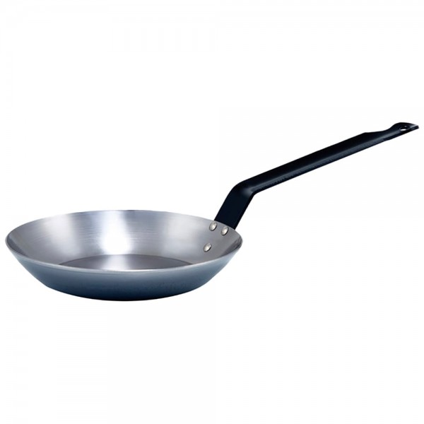 Winco CSFP-9 9-1/2 Polished Carbon Steel French Style Fry Pan Winco CSFP-9 9-1/2 Polished Carbon Steel French Style Fry Pan