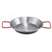 Winco CSPP-11 11 Polished Carbon Steel Paella Pan Winco CSPP-11 11 Polished Carbon Steel Paella Pan