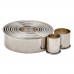 Winco CST-2 11-Piece Round Plain Stainless Steel Cookie Cutter Set Winco CST-2 11-Piece Round Plain Stainless Steel Cookie Cutter Set