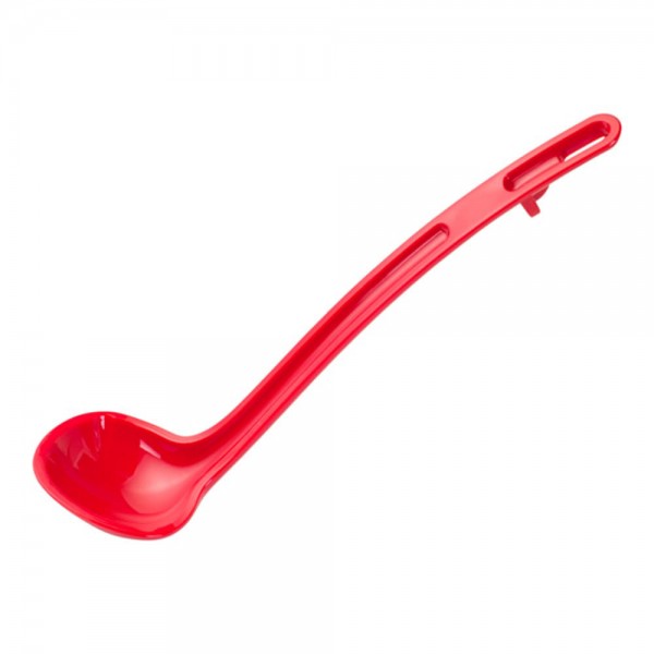 Winco CVLD-8R Red 8-1/2 Polycarbonate 3/4 oz Serving Ladle Winco CVLD-8R Red 8-1/2 Polycarbonate 3/4 oz Serving Ladle
