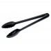 Winco CVST-12K 12 Black Polycarbonate Serving Tongs Winco CVST-12K 12 Black Polycarbonate Serving Tongs
