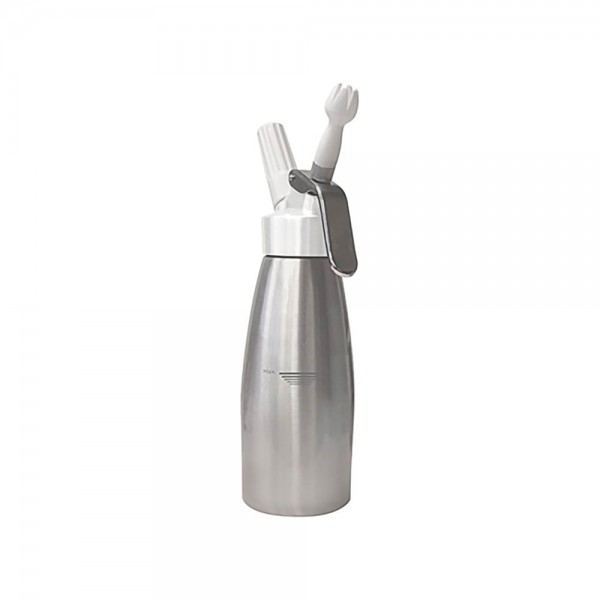 Winco CW-A05 Whip Cream Dispenser 1 Pint 3” Dia. X 12”H Winco CW-A05 Whip Cream Dispenser 1 Pint 3” Dia. X 12”H