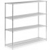 18D x 72L x 74H Chrome Wire Shelving Kit, 4-Shelf, NSF Listed