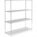 24D x 60L x 64H Chrome Wire Shelving Kit, 4-Shelf, NSF Listed 24D x 60L x 64H Chrome Wire Shelving Kit, 4-Shelf, NSF Listed