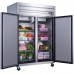 Dukers D55AR Top Mount Double Door Refrigerator