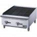 Dukers DCCB24 24" Two Burner Gas Countertop Radiant Charbroiler - 70,000 BRU