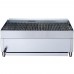 Dukers DCCB36 36" Three Burner Gas Countertop Radiant Charbroiler - 105,000 BTU