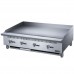 Dukers DCGMA48 48" Gas Countertop Four Burner Heavy Duty Griddle with 1" Griddle Plate - 120,000 BTU
