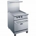 Dukers DCR24-GM 24″ Commercial Gas Range, Full Griddle