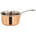 Winco DCSP-3C 3-1/2 11 oz. Tri-Ply Copper Plated Stainless Steel Mini Sauce Pan Winco DCSP-3C 3-1/2 11 oz. Tri-Ply Copper Plated Stainless Steel Mini Sauce Pan
