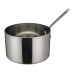 Winco DCWA-106S Stainless Steel 5 Diameter Mini Sauce Pan Serving Dish with Handle Winco DCWA-106S Stainless Steel 5 Diameter Mini Sauce Pan Serving Dish with Handle