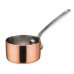 Winco DCWA-201C Copper Plated Stainless Steel 2 Diameter Mini Sauce Pan Serving Dish with Handle Winco DCWA-201C Copper Plated Stainless Steel 2 Diameter Mini Sauce Pan Serving Dish with Handle