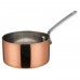 Winco DCWA-203C Copper Plated Stainless Steel 3-1/8 Diameter Mini Sauce Pan Serving Dish with Handle Winco DCWA-203C Copper Plated Stainless Steel 3-1/8 Diameter Mini Sauce Pan Serving Dish with Handle
