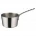 Winco DCWB-101S Stainless Steel 2-3/4 Diameter Mini Tapered Sauce Pan Serving Dish with Handle Winco DCWB-101S Stainless Steel 2-3/4 Diameter Mini Tapered Sauce Pan Serving Dish with Handle