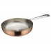 Winco DCWC-201C Copper Plated Steel 5-1/2 Diameter Mini Fry Pan Serving Dish with Handle Winco DCWC-201C Copper Plated Steel 5-1/2 Diameter Mini Fry Pan Serving Dish with Handle