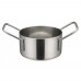 Winco DCWE-102S Stainless Steel 3-1/8 x 1-3/4 Mini Casserole Serving Dish with 2 Handles Winco DCWE-102S Stainless Steel 3-1/8 x 1-3/4 Mini Casserole Serving Dish with 2 Handles
