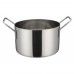 Winco DCWE-105S Stainless Steel 4-3/4 x 3 Mini Casserole Serving Dish with 2 Handles Winco DCWE-105S Stainless Steel 4-3/4 x 3 Mini Casserole Serving Dish with 2 Handles