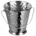 Winco DDSA-103S 5 x 5 Hammered Stainless Steel Mini Pail Winco DDSA-103S 5 x 5 Hammered Stainless Steel Mini Pail