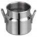 Winco DDSD-101S 2 x 2 Stainless Steel Mini Milk Can Creamer Winco DDSD-101S 2 x 2 Stainless Steel Mini Milk Can Creamer