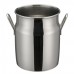 Winco DDSD-103S 3-1/8 x 4 Stainless Steel Mini Milk Can Creamer Winco DDSD-103S 3-1/8 x 4 Stainless Steel Mini Milk Can Creamer