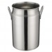 Winco DDSD-104S 3-1/8 x 5 Stainless Steel Mini Milk Can Creamer Winco DDSD-104S 3-1/8 x 5 Stainless Steel Mini Milk Can Creamer