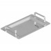 Winco DDSH-102S Mini Stainless Steel Serving Platter with Handle, 8-1/2 x 5-1/4 Winco DDSH-102S Mini Stainless Steel Serving Platter with Handle, 8-1/2 x 5-1/4