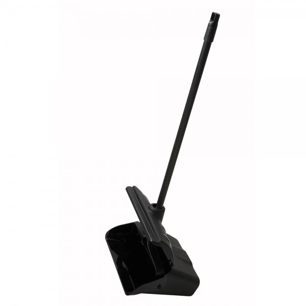 Winco DP-13C 13 Lobby Dust Pan with Wind Break Cover Winco DP-13C 13 Lobby Dust Pan with Wind Break Cover