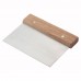 Winco DSC-3 Stainless Steel 6 Dough Scraper with Wooden Handle Winco DSC-3 Stainless Steel 6 Dough Scraper with Wooden Handle