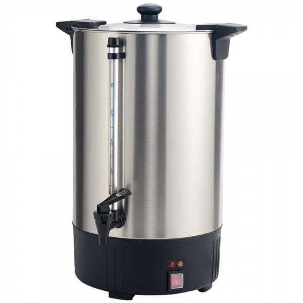 Winco ECU-100A-I Commercial Coffee Urn 100-Cup Twist-locking Lid Winco ECU-100A-I Commercial Coffee Urn 100-Cup Twist-locking Lid