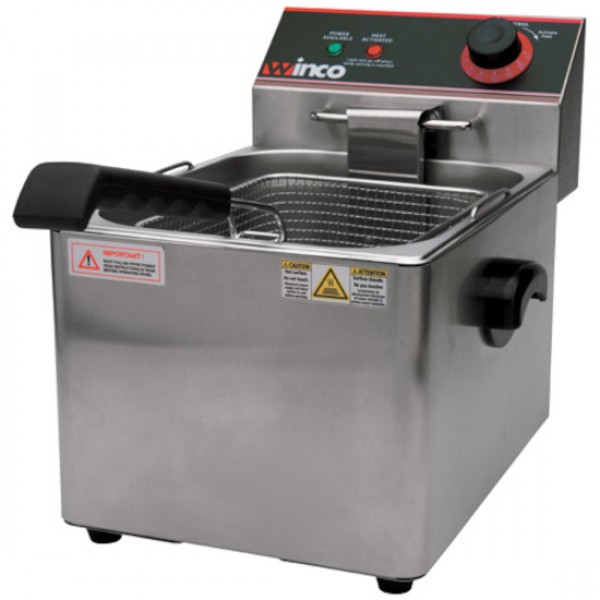 Winco EFS-16 Electric Single Well 16 lb. Deep Fryer Winco EFS-16 Electric Single Well 16 lb. Deep Fryer