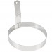 Winco EGR-6 6 Stainless Steel Egg Ring with Handle Winco EGR-6 6 Stainless Steel Egg Ring with Handle