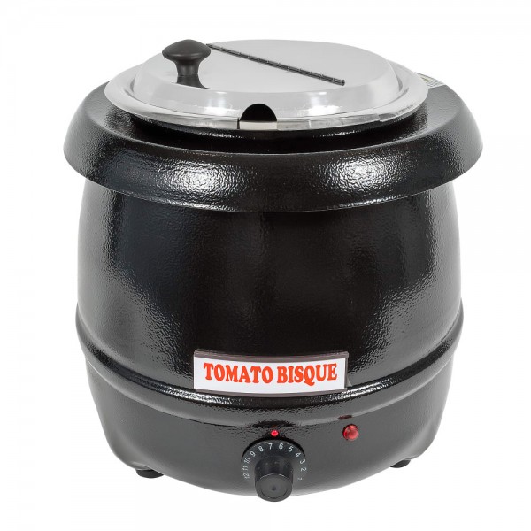 Winco ESW-66 10 Qt. Electric Countertop Deluxe Soup Warmer w/ Insert and Lid - 120v Winco ESW-66 10 Qt. Electric Countertop Deluxe Soup Warmer w/ Insert and Lid - 120v