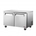 Turbo Air EUF-60-N-V E-line 60 Two Door Rear Mounted Freezer - 17.22 Cu. Ft.